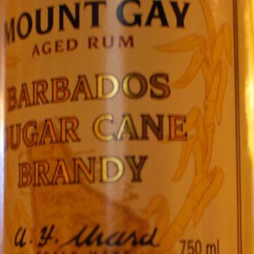 Mount Gay Sugar Cane Brandy