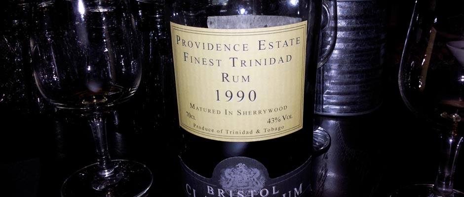 Bristol Classic Rum Providence Estate Finest Trinidad 1990